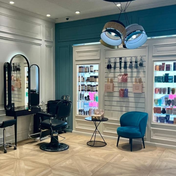 L'espace Barber et Produits